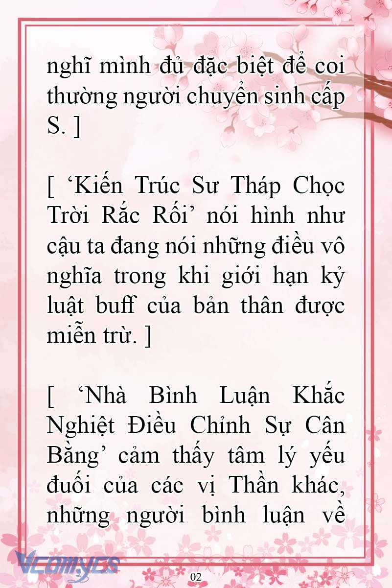 [Novel] Đặc Quyền Của Người Chuyển Sinh Chap 29 - Next Chap 30