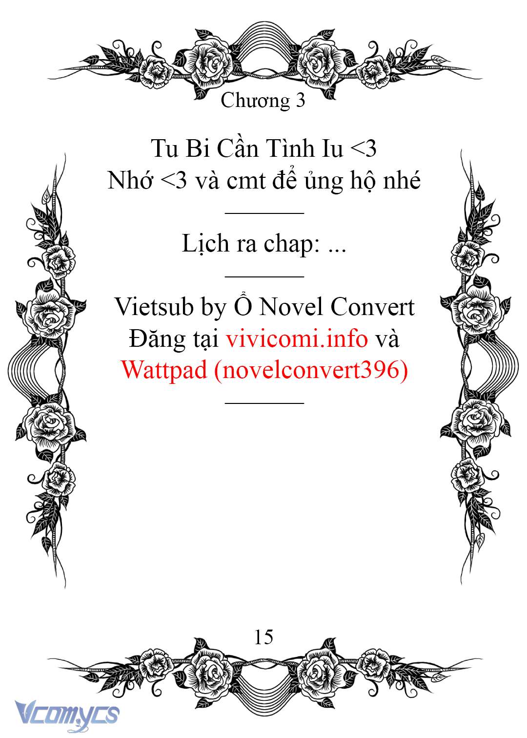 [Novel] Chào Mừng Đến Với Dinh Thự Hoa Hồng Chap 3 - Next Chap 4