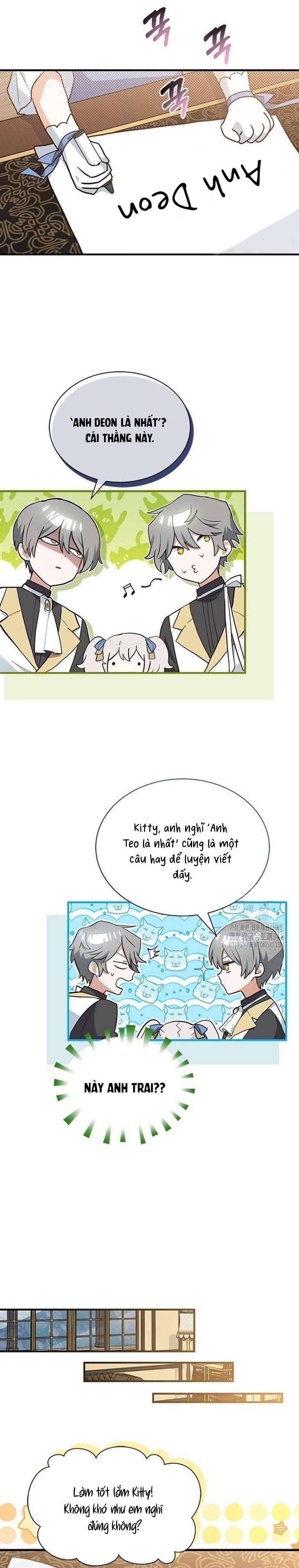 Mèo con được gia tộc sói nhận nuôi? Chapter 15 - Trang 3