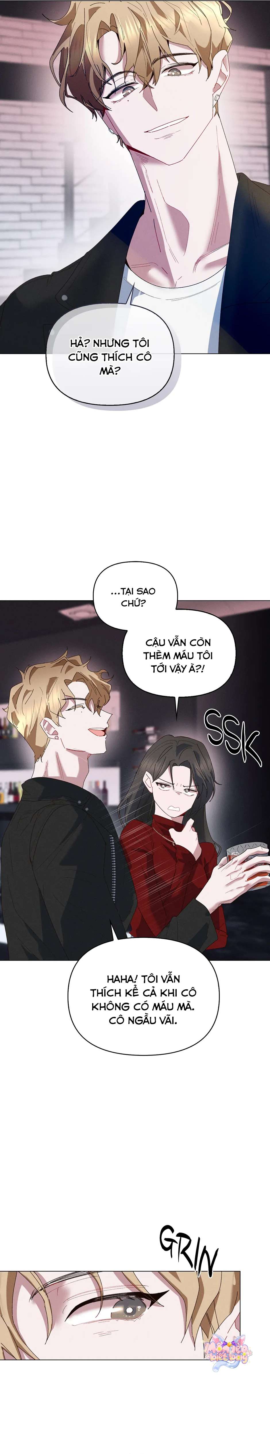 [18+] Nụ Hôn Máu Chapter 4 - Trang 4