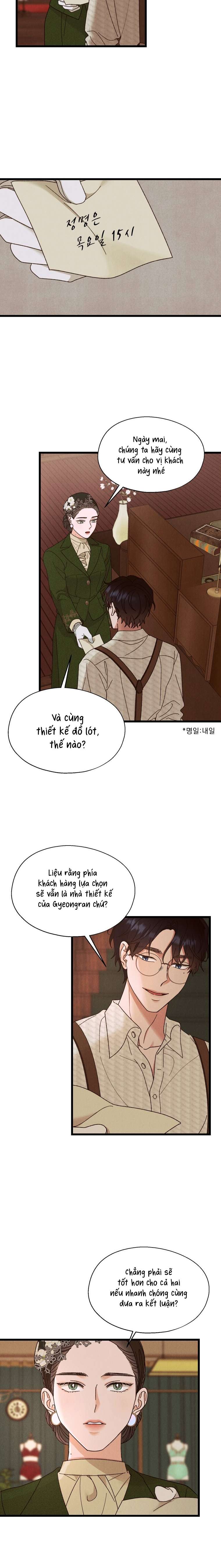 [ 18+ ] Phòng may nội y Gyeongran Chap 3 - Trang 2