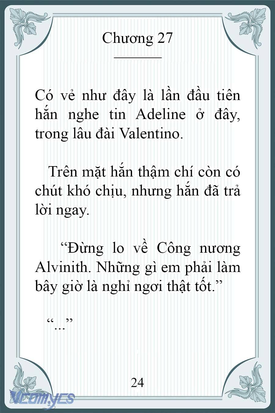 [Novel] Người Chồng Ghét Tôi Đã Mất Trí Nhớ Chap 27 - Next Chap 28