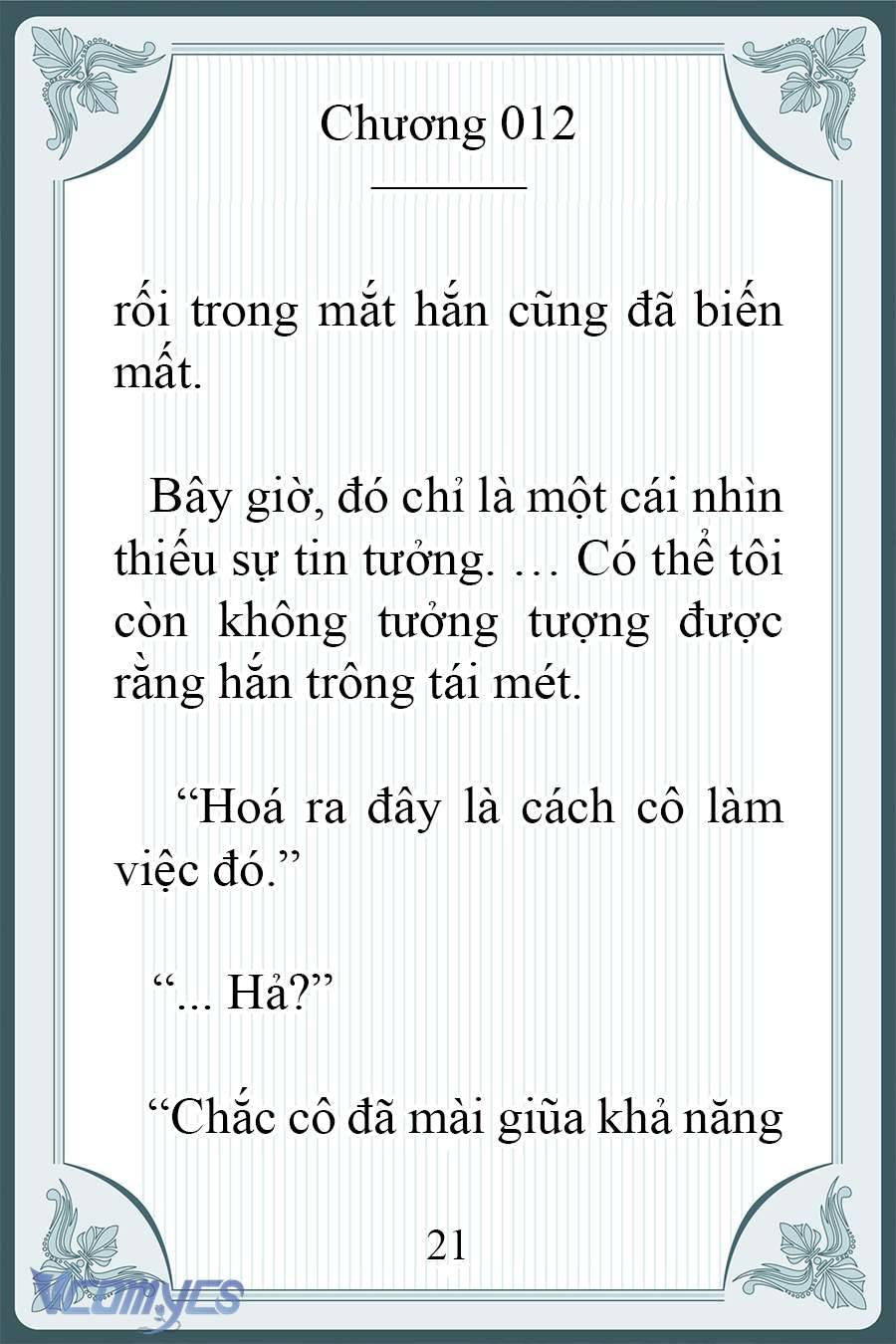 [Novel] Người Chồng Ghét Tôi Đã Mất Trí Nhớ Chap 12 - Next Chap 13