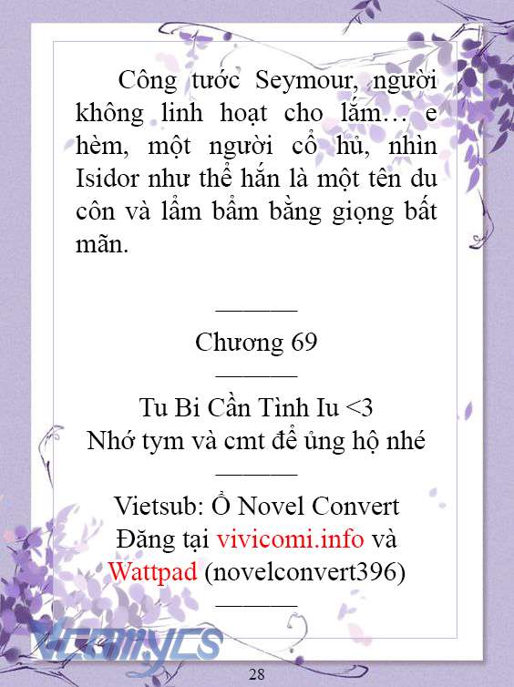 [Novel] Làm Ác Nữ Bộ Không Tốt Sao? Chap 69 - Next Chap 70