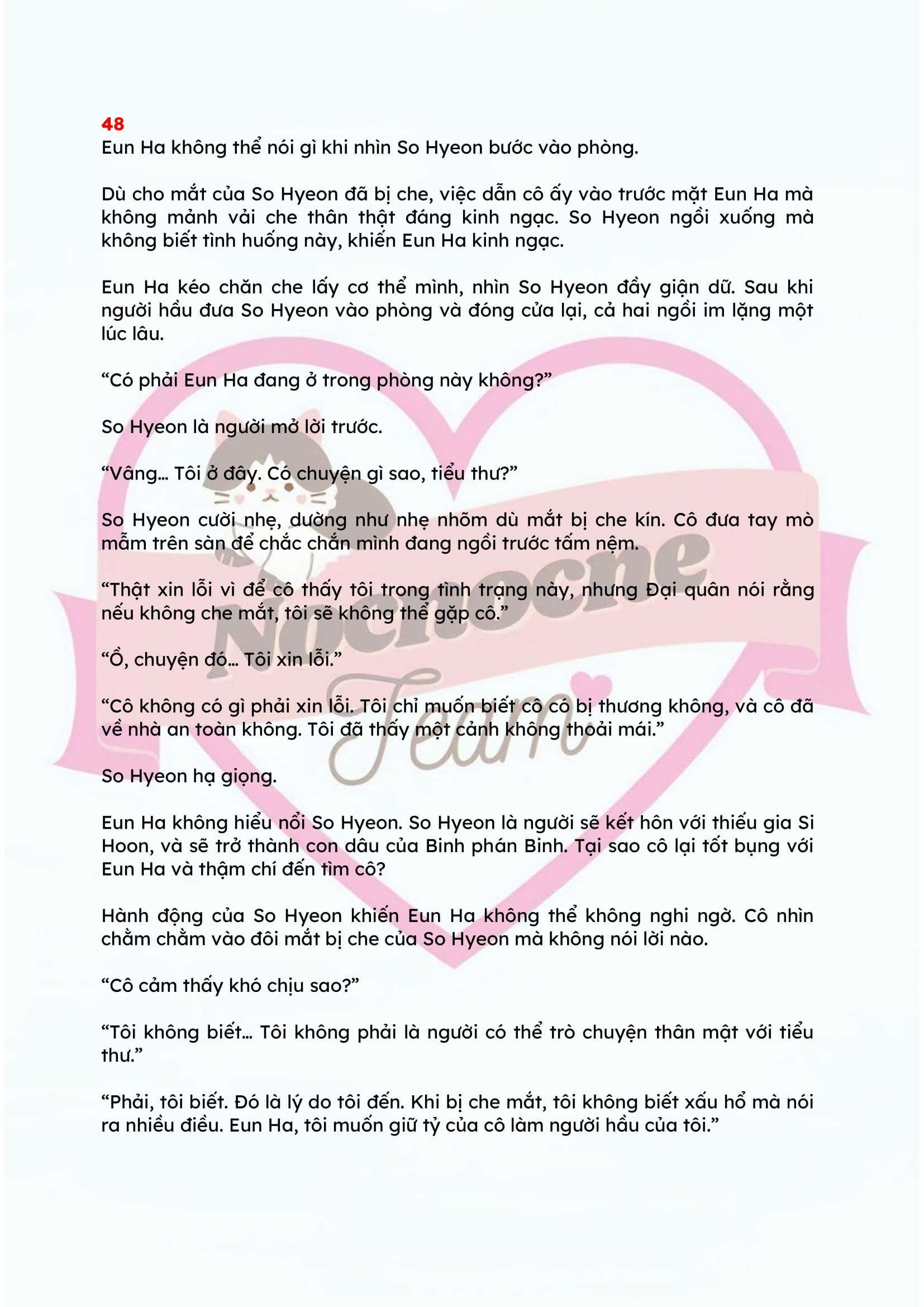 [FULL] [NOVEL] ĐÊM HỖN LOẠN Chap 48 - Next Chap 49
