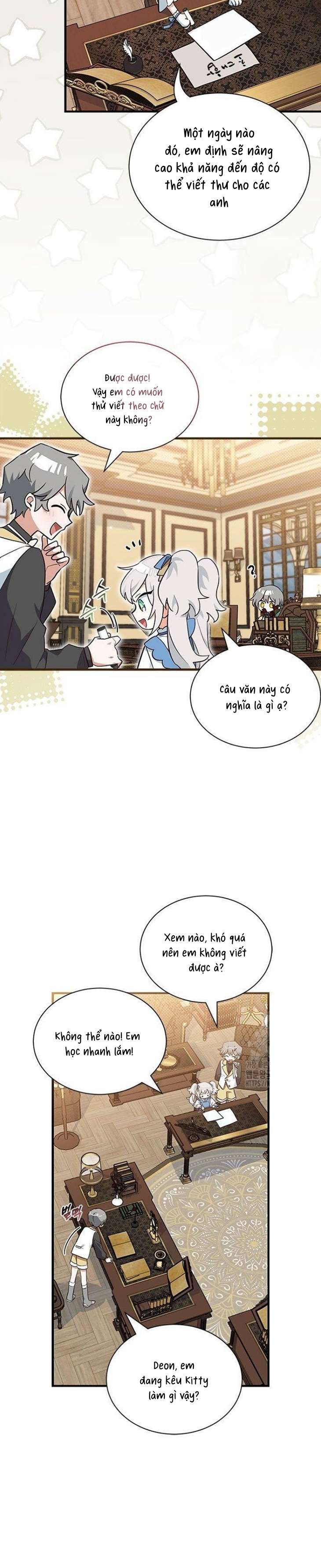 Mèo con được gia tộc sói nhận nuôi? Chapter 15 - Trang 3