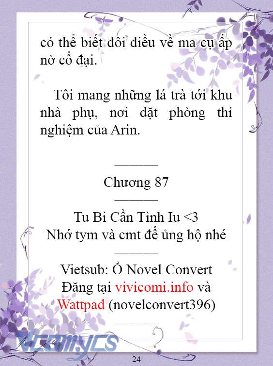 [Novel] Làm Ác Nữ Bộ Không Tốt Sao? Chap 87 - Next Chap 88