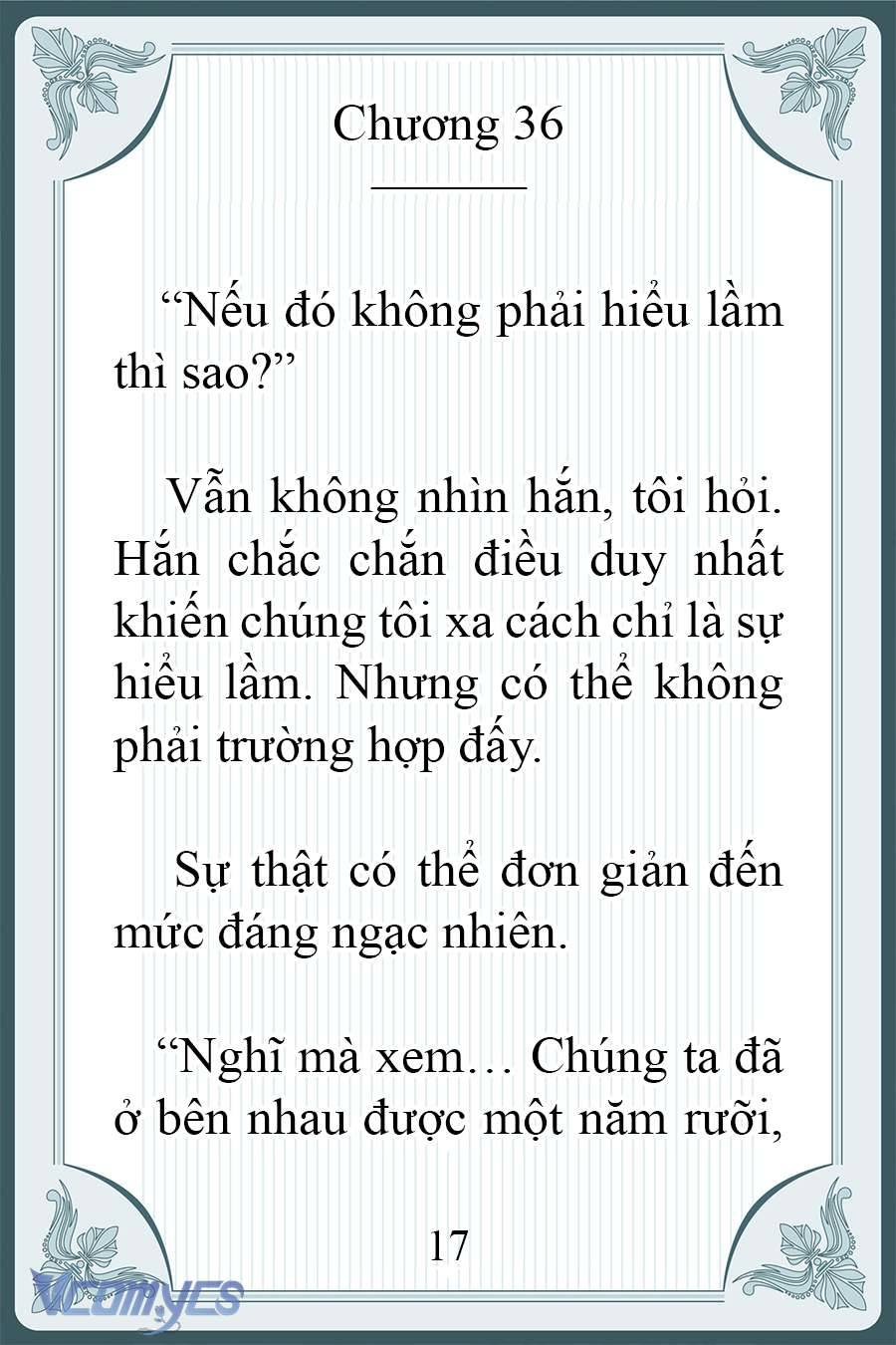 [Novel] Người Chồng Ghét Tôi Đã Mất Trí Nhớ Chap 36 - Next 