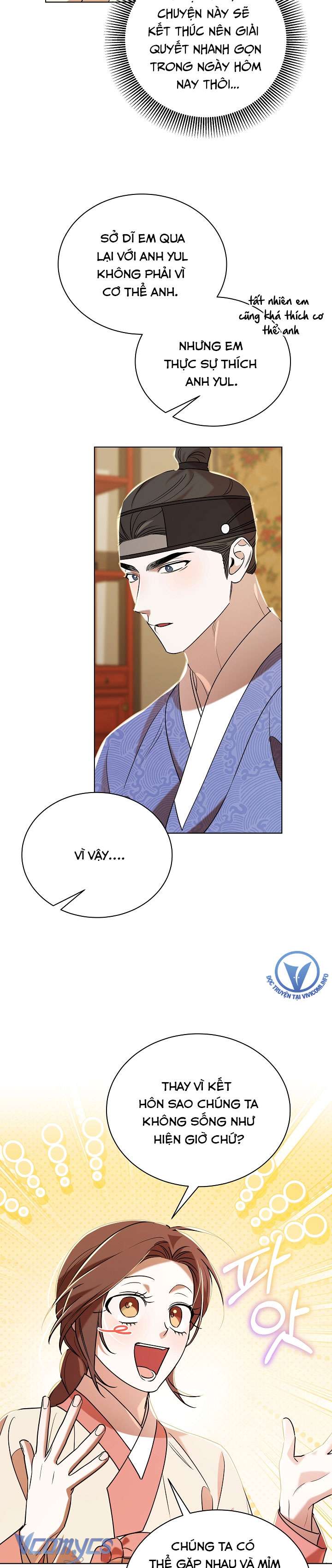 [18+] Biên Niên Sử Xuân Họa Thời Joseon Chap 32 - Next Chap 33