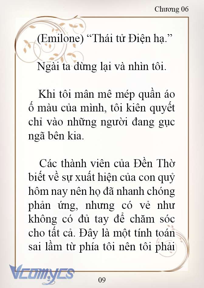 [Novel] Mê Lộ Của Emilone Chap 6 - Next Chap 7
