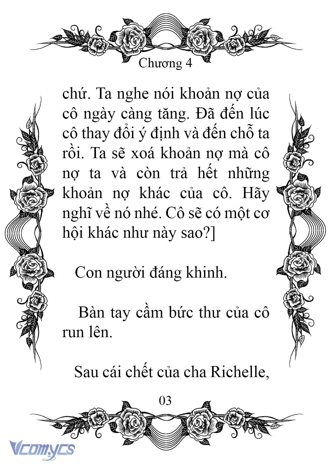 [Novel] Chào Mừng Đến Với Dinh Thự Hoa Hồng Chap 4 - Next Chap 5