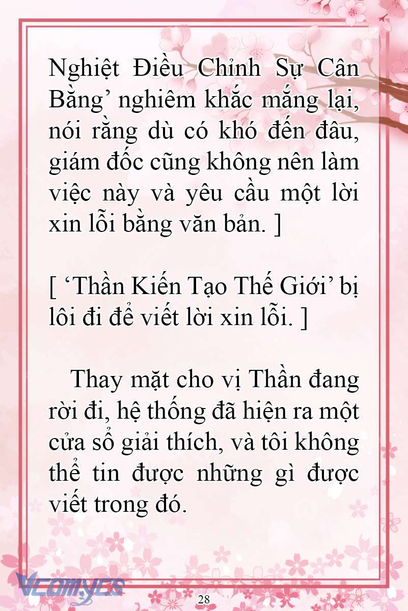[Novel] Đặc Quyền Của Người Chuyển Sinh Chap 11 - Next Chap 12