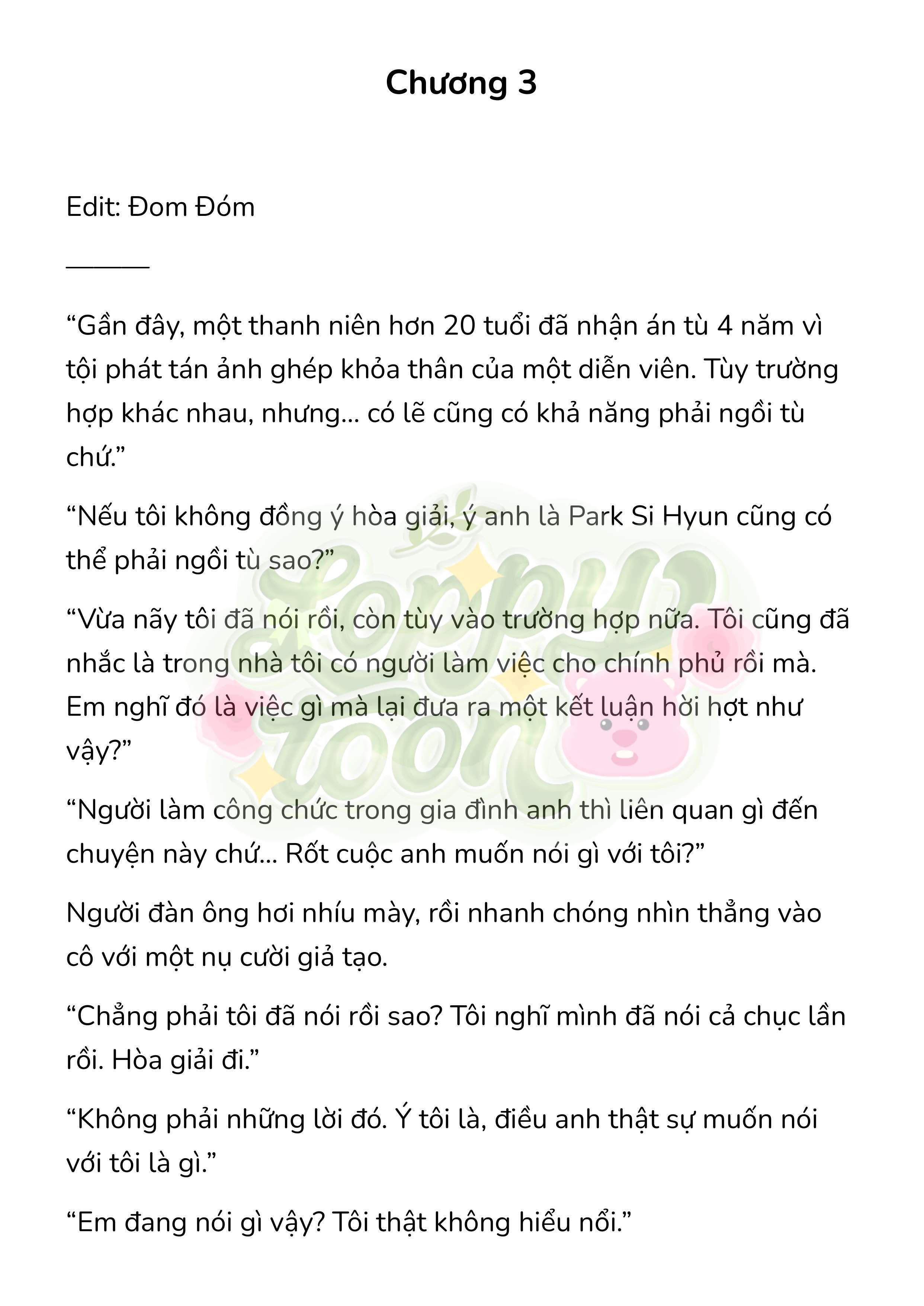 [Novel] Gửi Kẻ Xa Lạ Phản Bội Đạo Đức Chap 3 - Trang 2