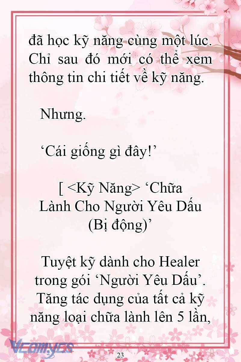 [Novel] Đặc Quyền Của Người Chuyển Sinh Chap 31 - Next Chap 32