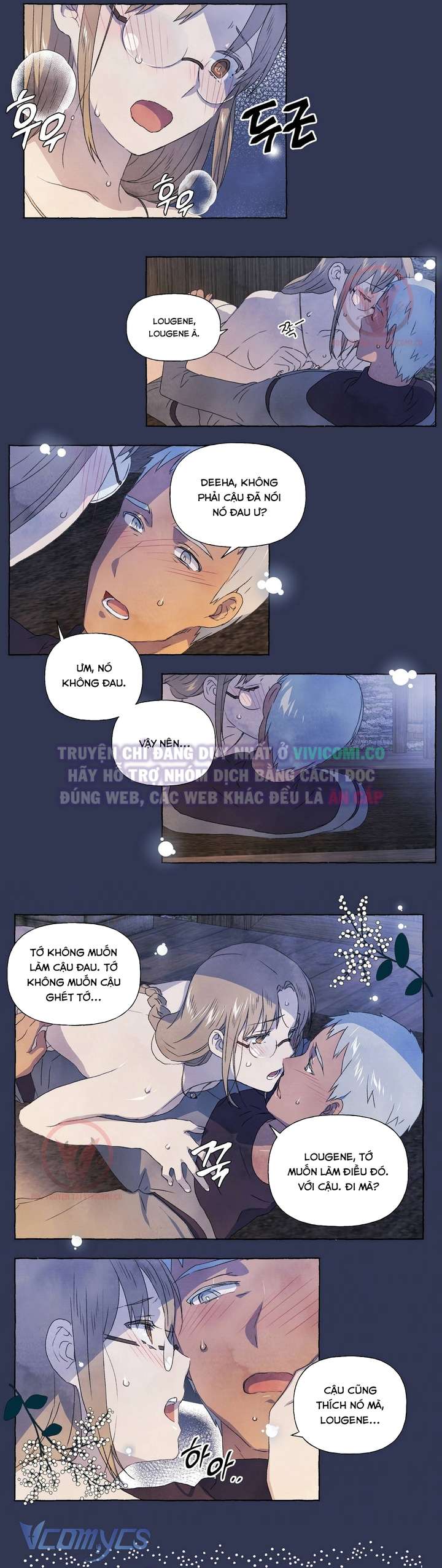 [18+] Chàng Sói Ngốc Và Nàng Thủ Thư Chapter 18 - Trang 3