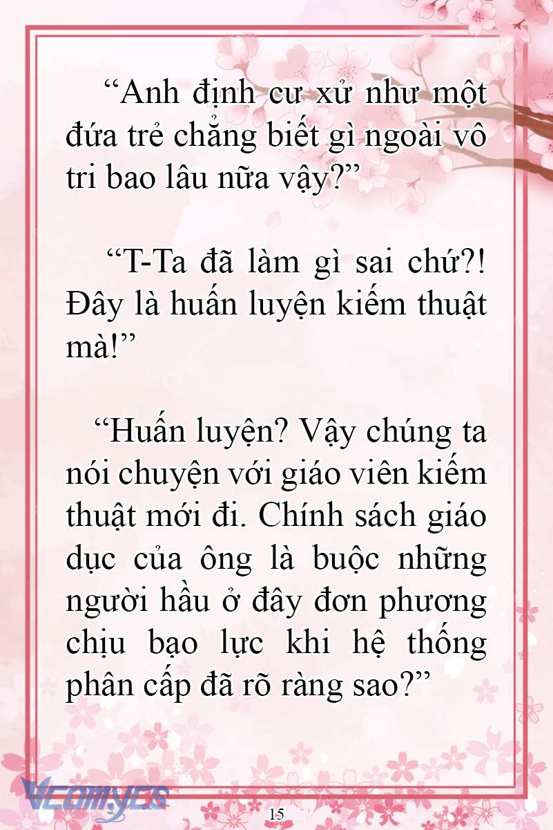 [Novel] Đặc Quyền Của Người Chuyển Sinh Chap 17 - Next Chap 18