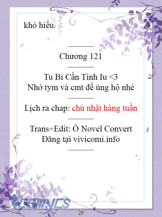 [Novel] Làm Ác Nữ Bộ Không Tốt Sao? Chap 121 - Next Chap 122