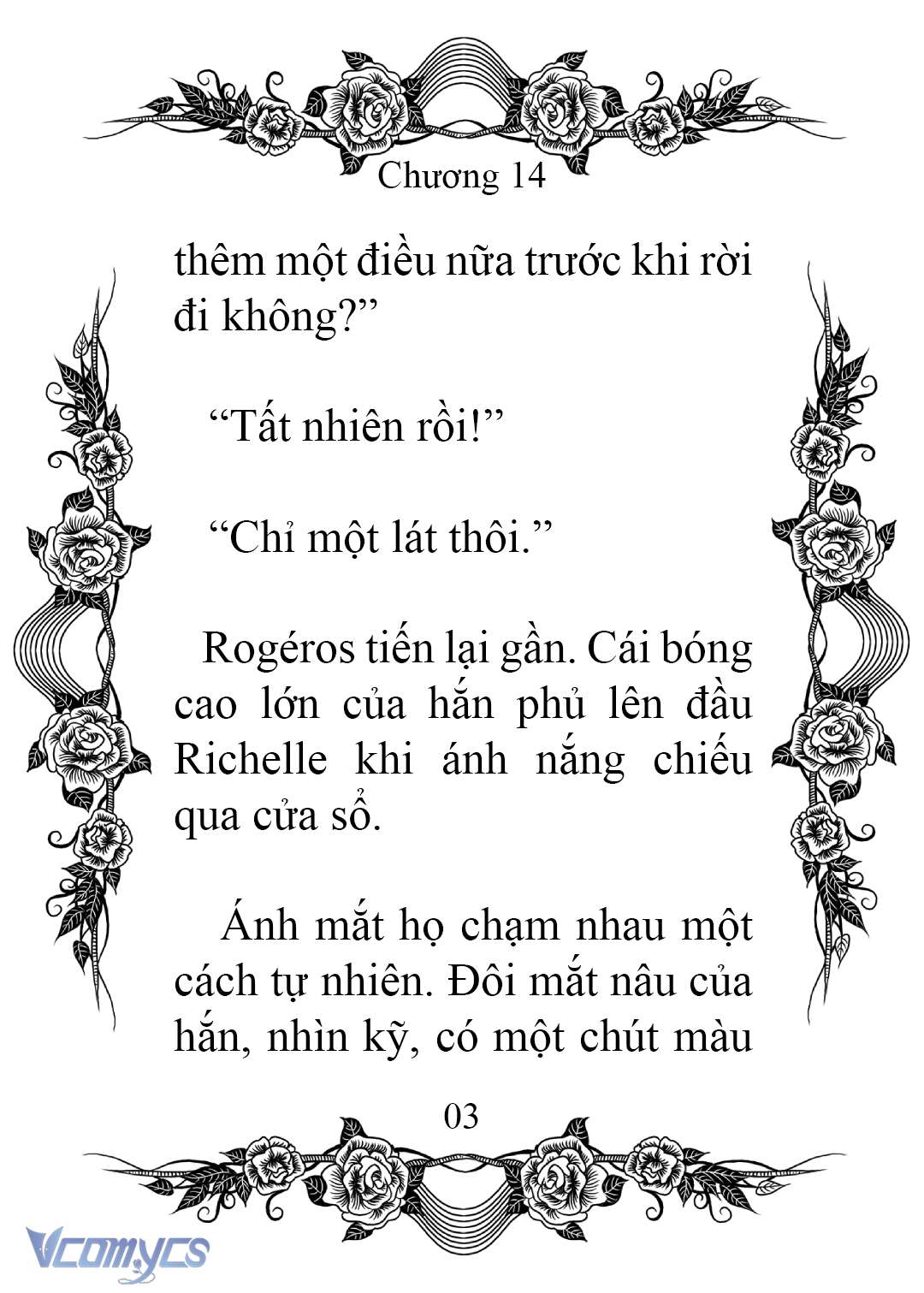 [Novel] Chào Mừng Đến Với Dinh Thự Hoa Hồng Chap 14 - Next Chap 15