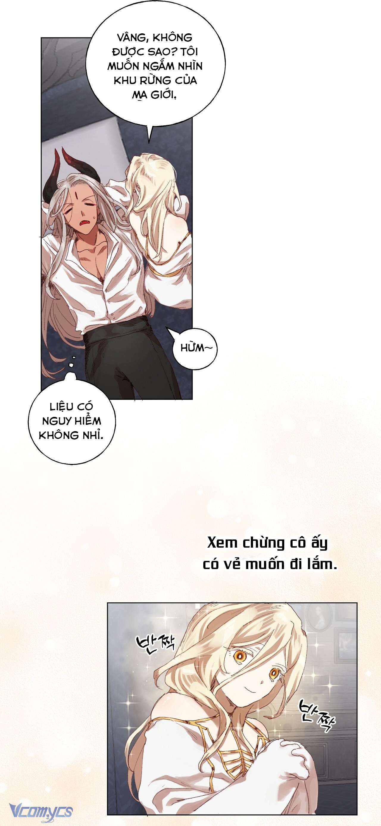 Cách một thánh nữ sa ngã sống cùng quỷ dữ Chap 19 - Next 