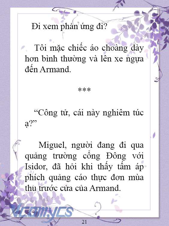 [Novel] Làm Ác Nữ Bộ Không Tốt Sao? Chap 80 - Next Chap 81