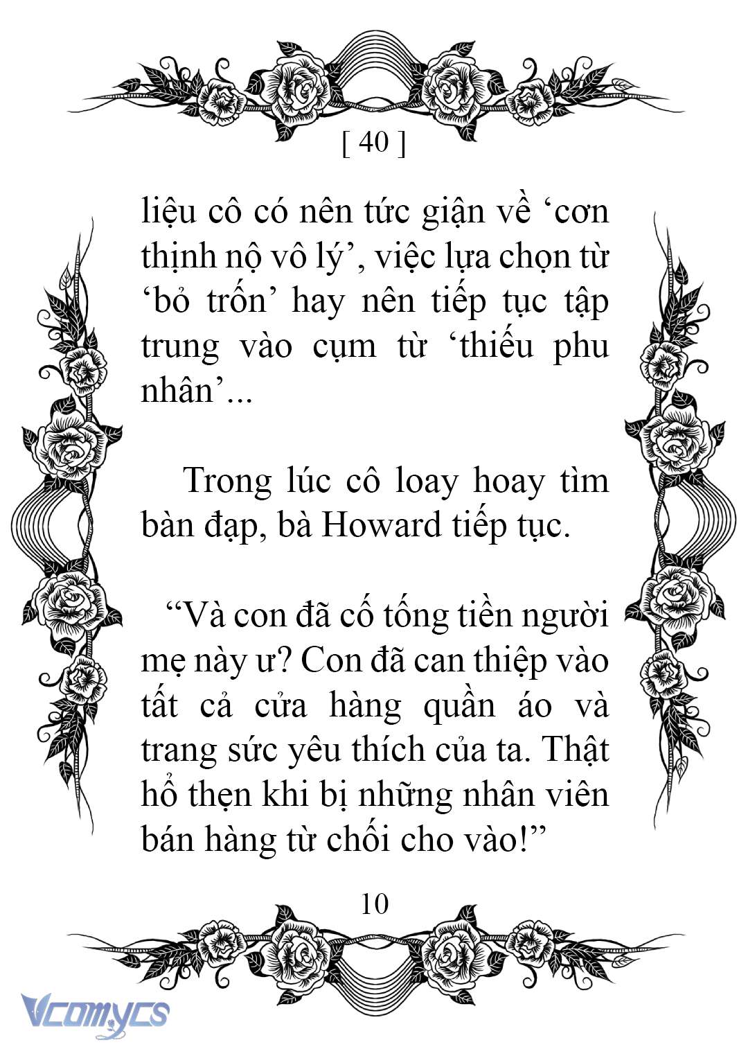[Novel] Chào Mừng Đến Với Dinh Thự Hoa Hồng Chap 40 - Next Chap 41