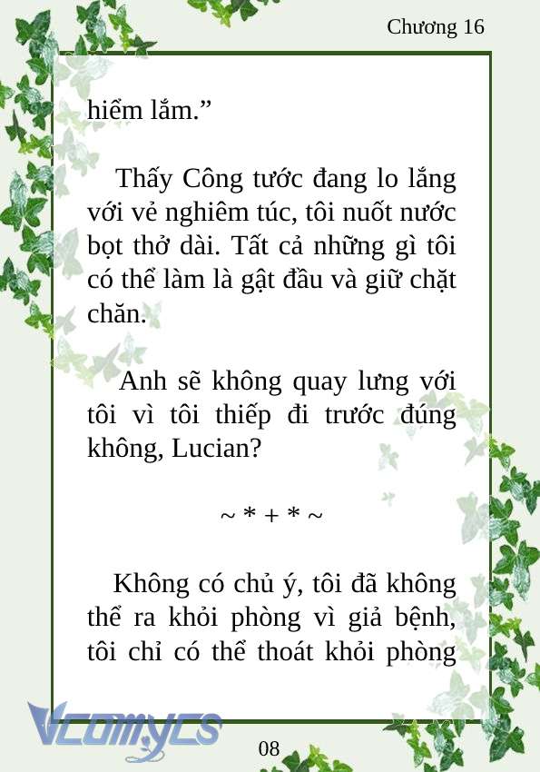 [Novel] Trở Thành Em Gái Của Nam Chính Tiểu Thuyết Đam Mỹ Chap 16 - Trang 2