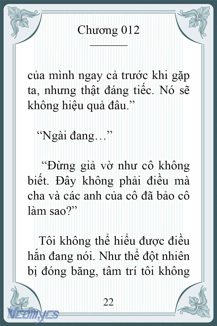 [Novel] Người Chồng Ghét Tôi Đã Mất Trí Nhớ Chap 12 - Next Chap 13