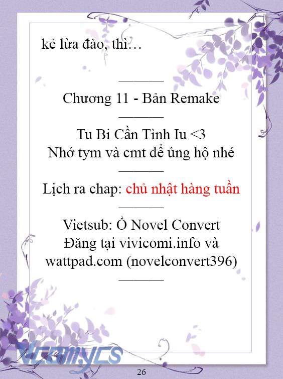[Novel] Làm Ác Nữ Bộ Không Tốt Sao? Chap 11 - Next Chap 12