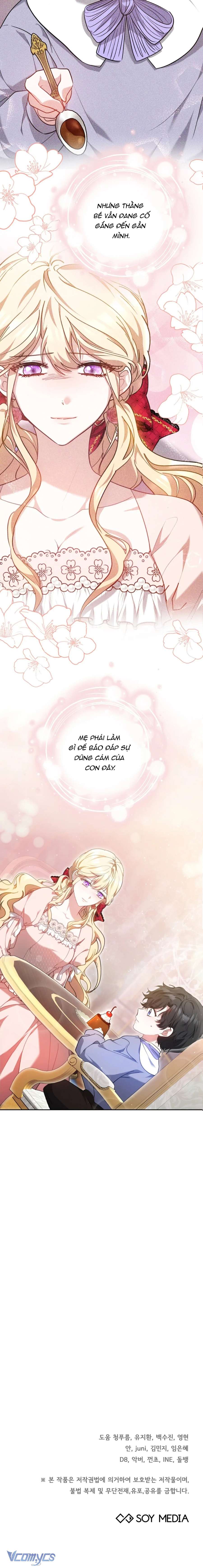 Dù Là Mẹ Kế Nhưng Tôi Thoát Khỏi Cái Chết Rất Dễ Dàng Chapter 10 - Trang 4