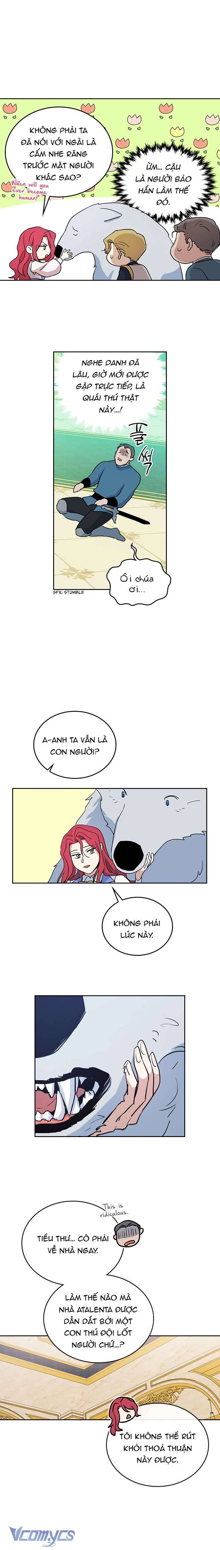 Người Đẹp Và Quái Thú Chap 23 - Trang 3