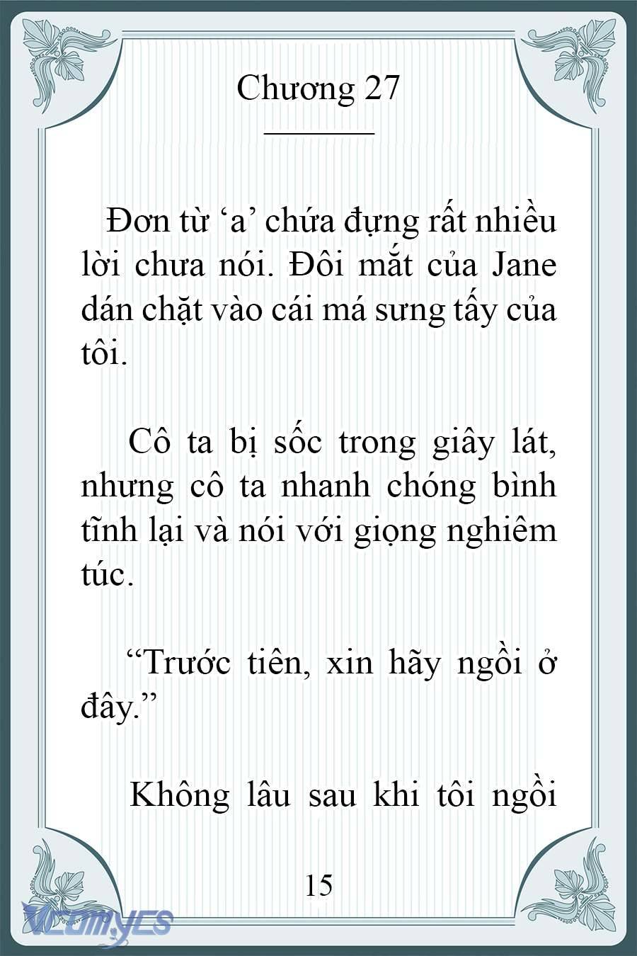 [Novel] Người Chồng Ghét Tôi Đã Mất Trí Nhớ Chap 27 - Next Chap 28