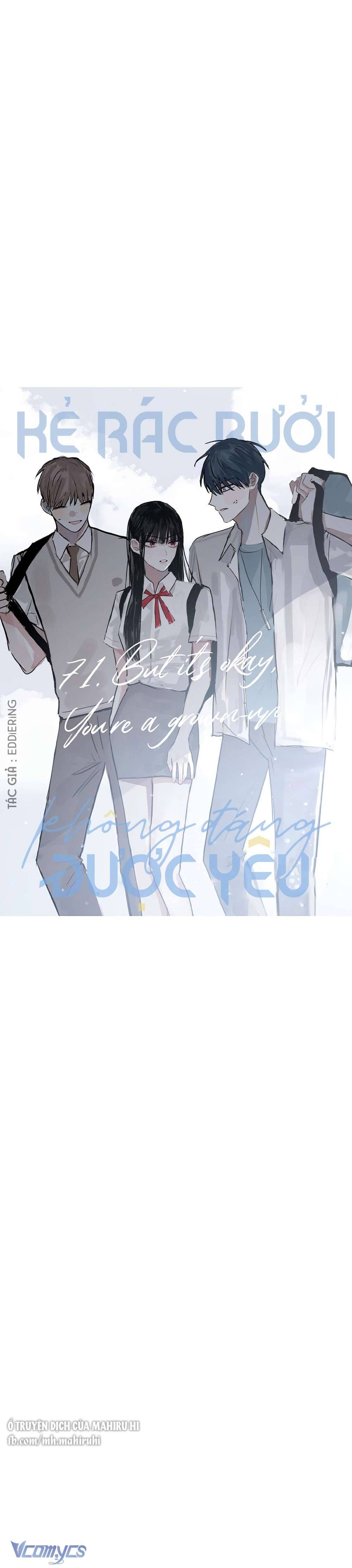 Kẻ Rác Rưởi Không Đáng Được Yêu Chapter 71 - Next Chapter 72