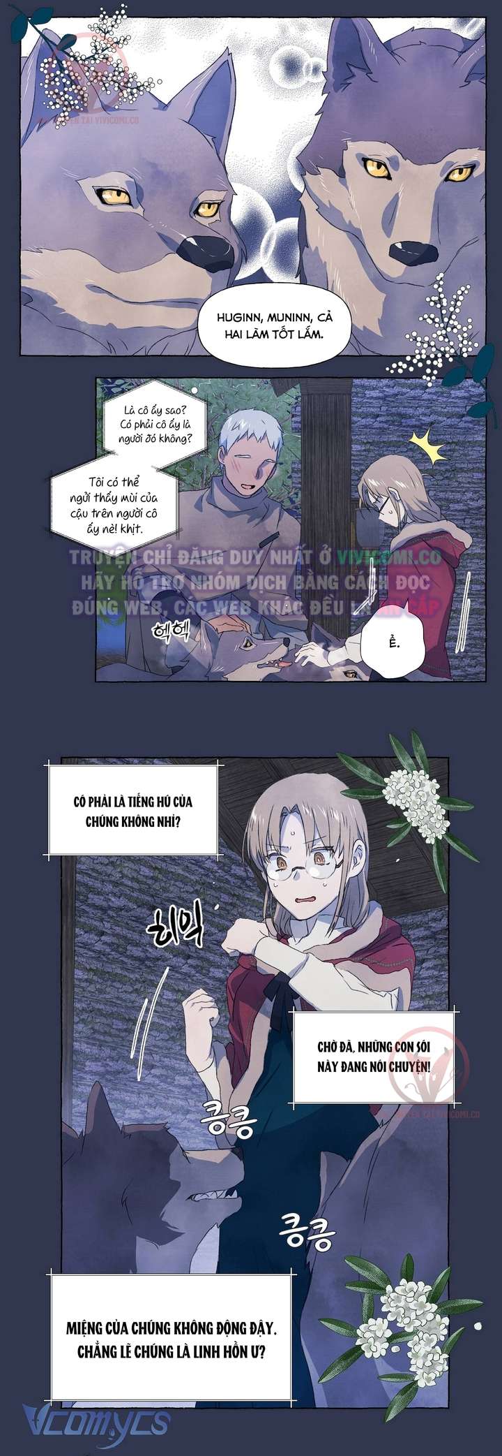 [18+] Chàng Sói Ngốc Và Nàng Thủ Thư Chapter 16 - Trang 3