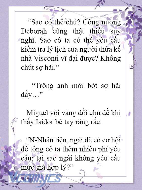 [Novel] Làm Ác Nữ Bộ Không Tốt Sao? Chap 24 - Next Chap 25