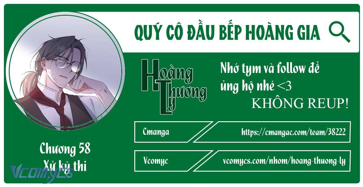 Quý Cô Đầu Bếp Hoàng Gia Chap 58 - Next Chap 59
