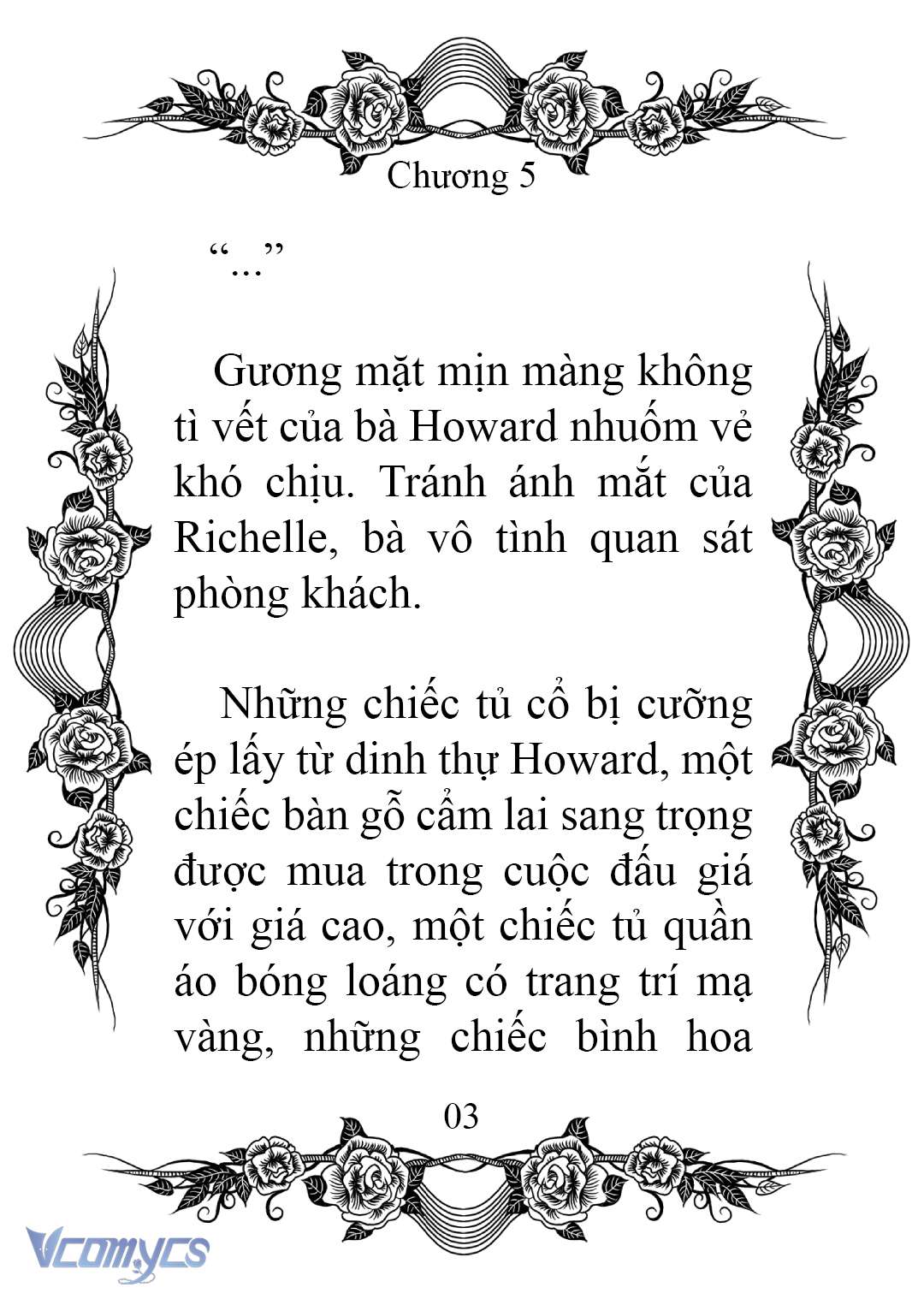 [Novel] Chào Mừng Đến Với Dinh Thự Hoa Hồng Chap 5 - Next Chap 6