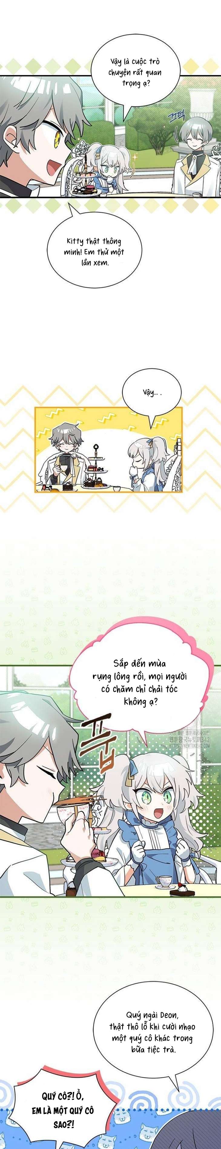 Mèo con được gia tộc sói nhận nuôi? Chapter 15 - Trang 3