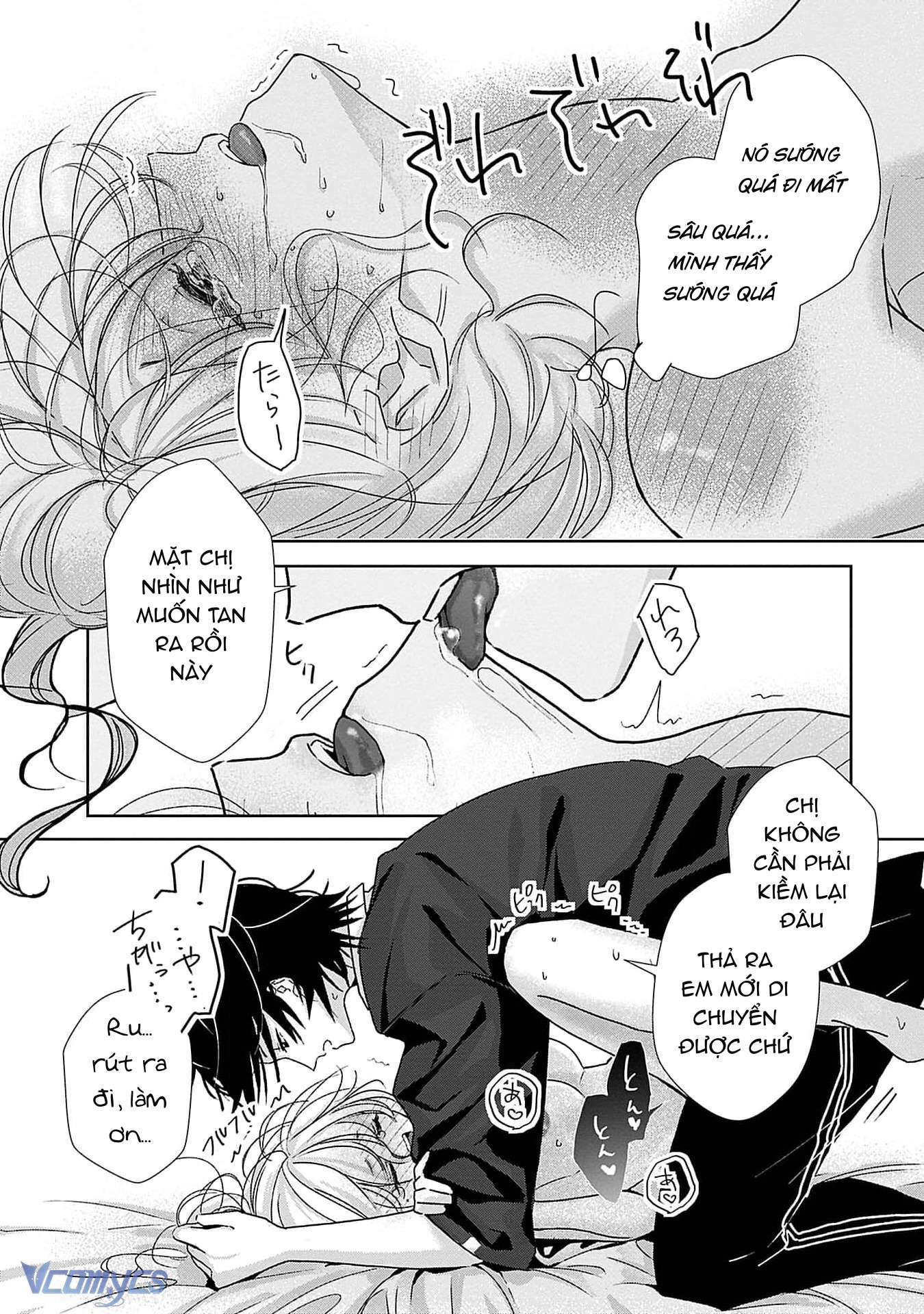 [18+]Bị Em Trai Nhà Bên Dụ Dỗ Rồi!!! Chap 2 - Trang 2