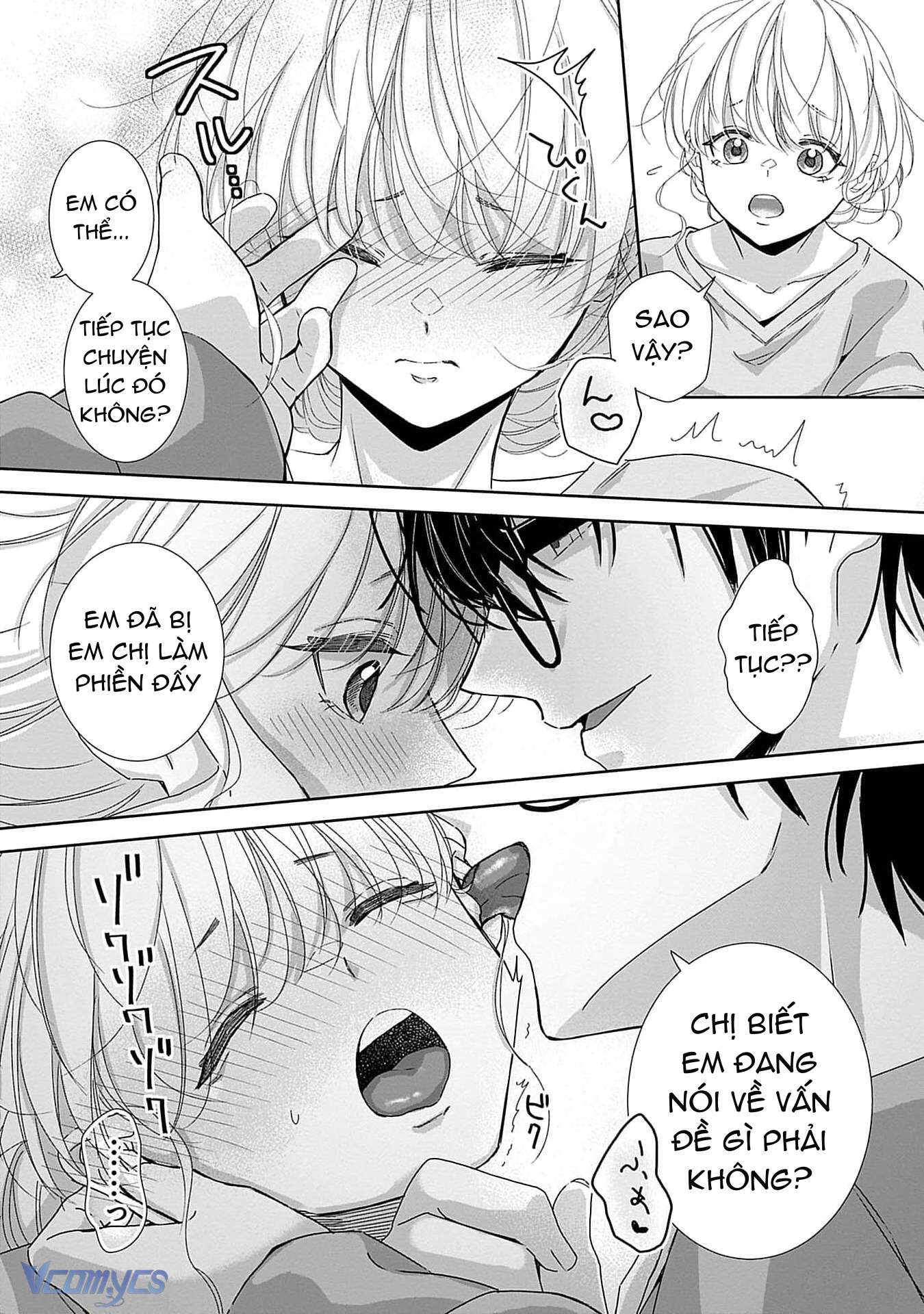 [18+]Bị Em Trai Nhà Bên Dụ Dỗ Rồi!!! Chap 5 - Trang 2