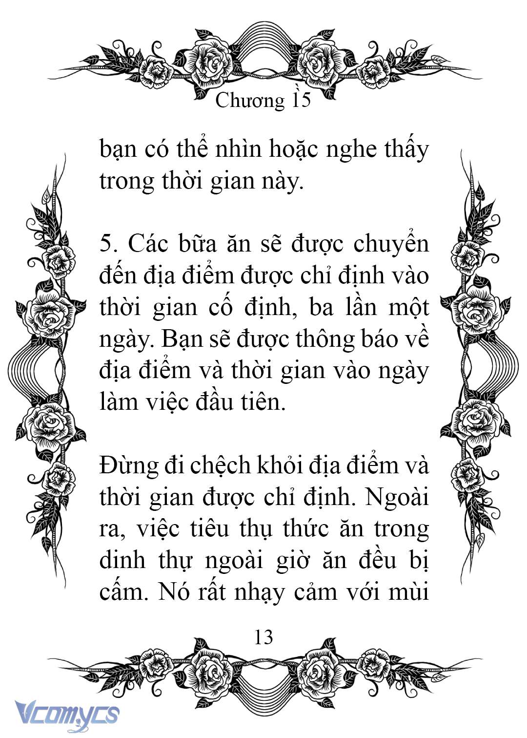 [Novel] Chào Mừng Đến Với Dinh Thự Hoa Hồng Chap 15 - Next Chap 16