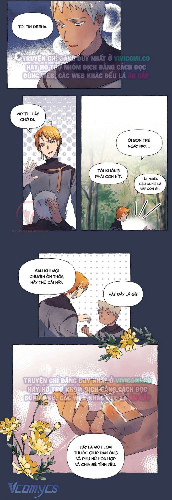 [18+] Chàng Sói Ngốc Và Nàng Thủ Thư Chapter 15 - Next Chapter 16