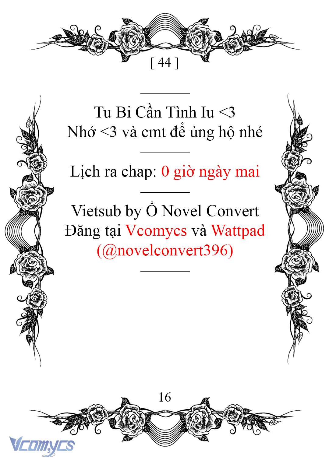[Novel] Chào Mừng Đến Với Dinh Thự Hoa Hồng Chap 44 - Next Chap 45