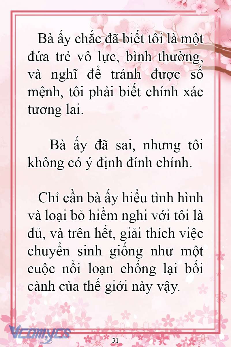 [Novel] Đặc Quyền Của Người Chuyển Sinh Chap 20 - Next Chap 21
