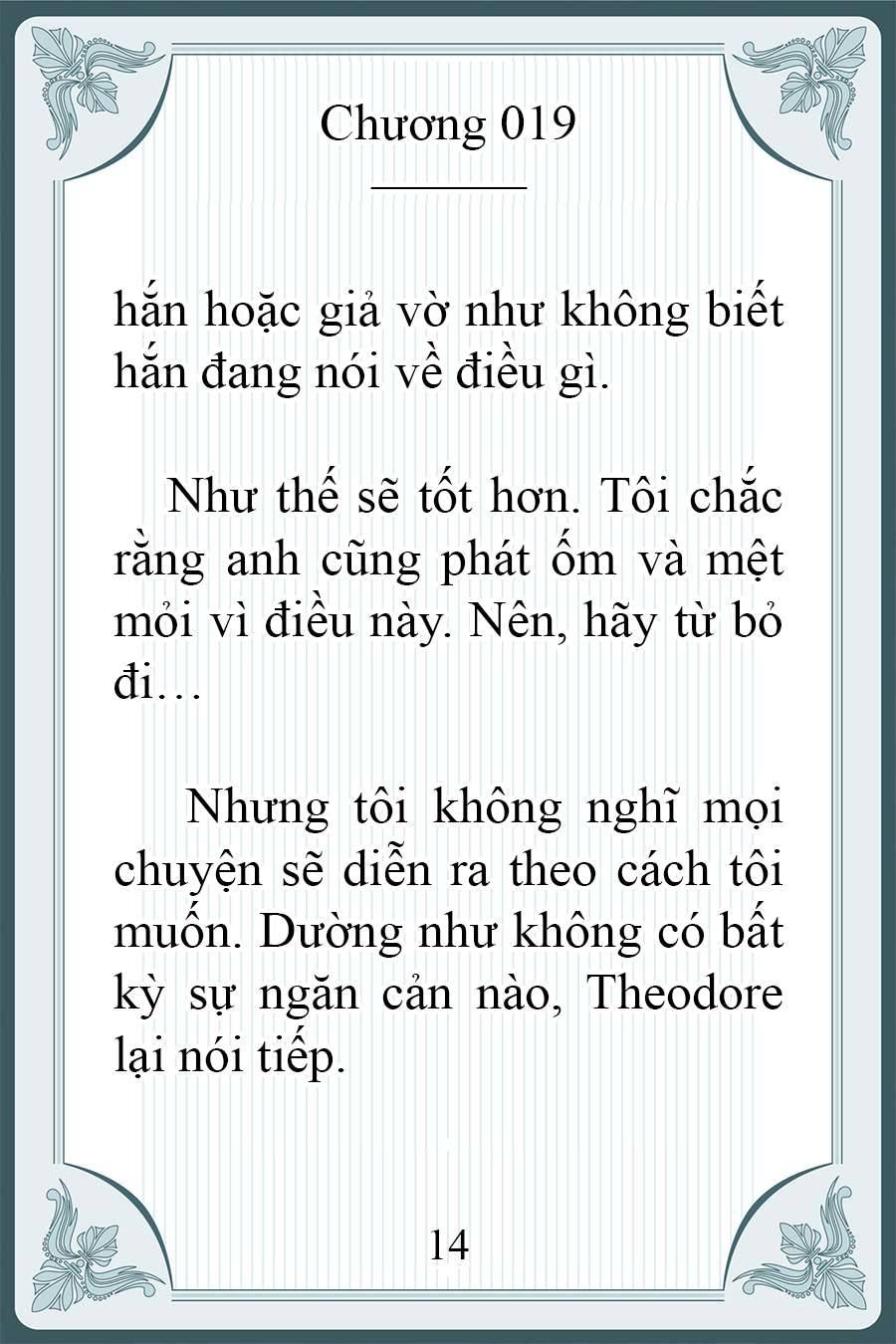 [Novel] Người Chồng Ghét Tôi Đã Mất Trí Nhớ Chap 19 - Next Chap 20