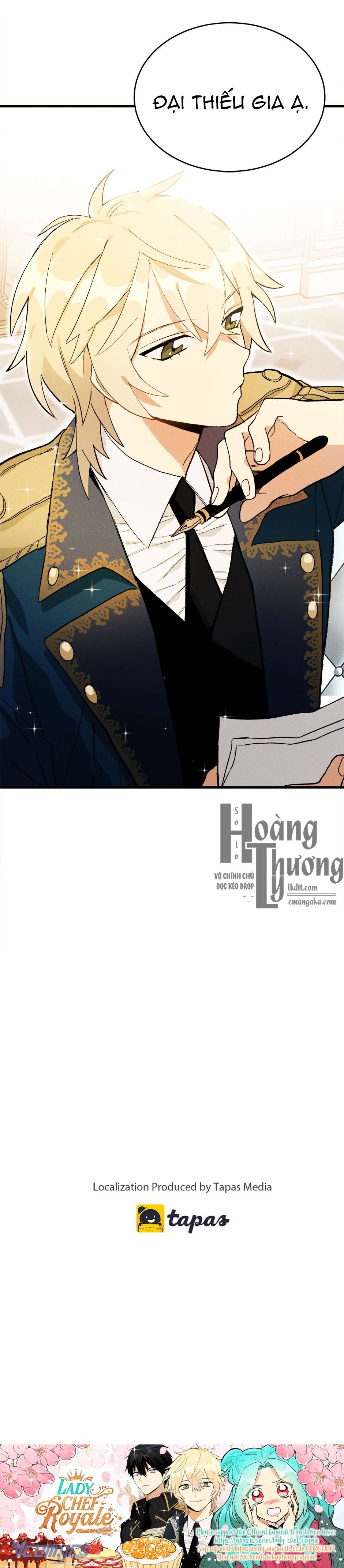 Quý Cô Đầu Bếp Hoàng Gia Chap 3 - Next Chap 4