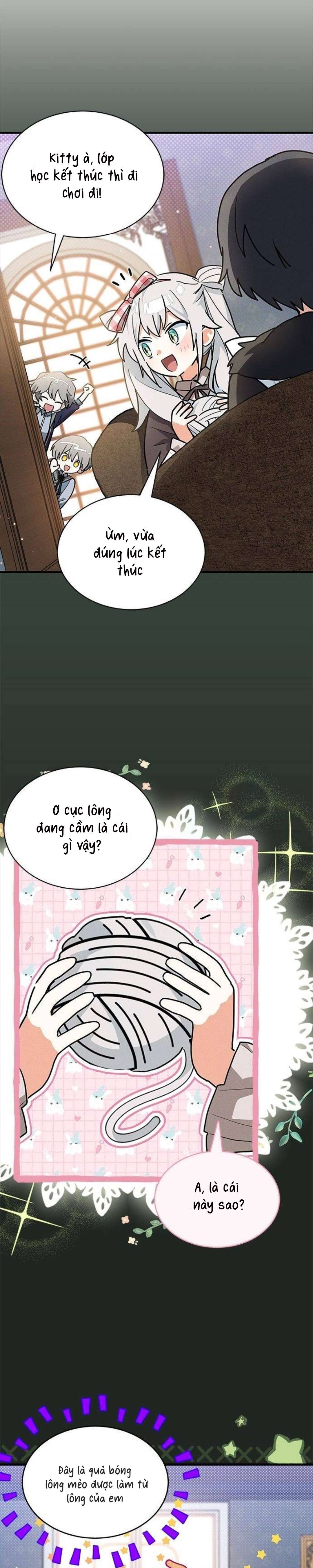Mèo con được gia tộc sói nhận nuôi? Chapter 30 - Trang 3