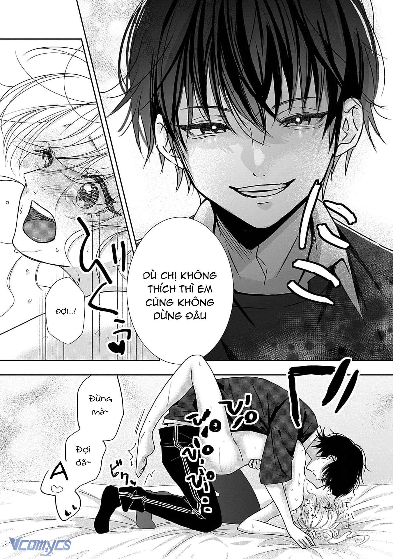 [18+]Bị Em Trai Nhà Bên Dụ Dỗ Rồi!!! Chap 1 - Trang 2