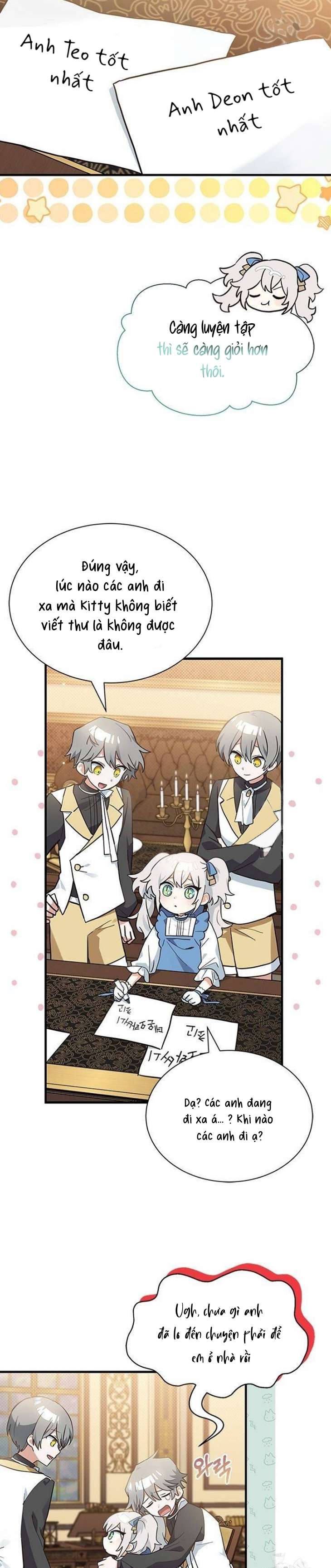 Mèo con được gia tộc sói nhận nuôi? Chapter 15 - Trang 3