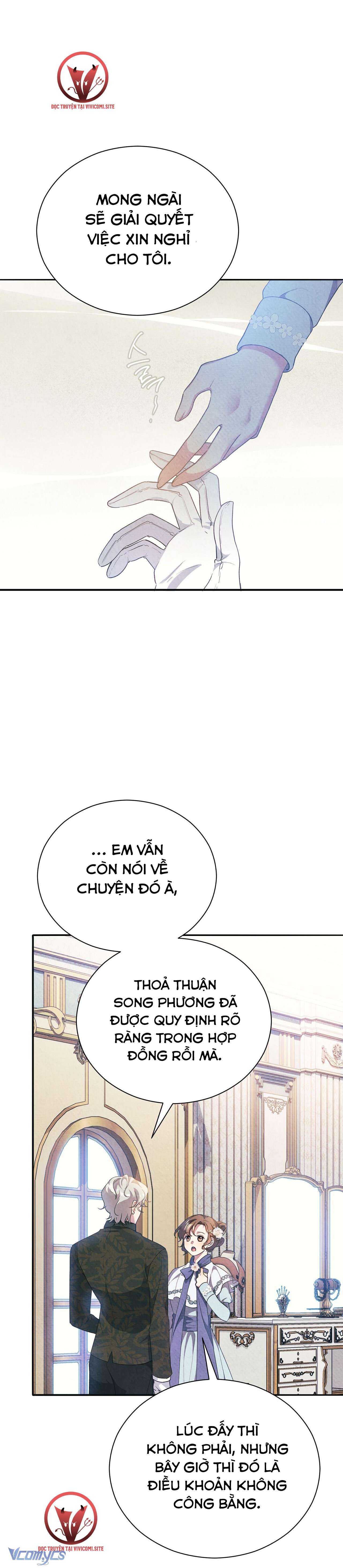 [18+] Hầu Tước Chính Trực Và Quý Cô Kiên Định Chapter 11 - Trang 3