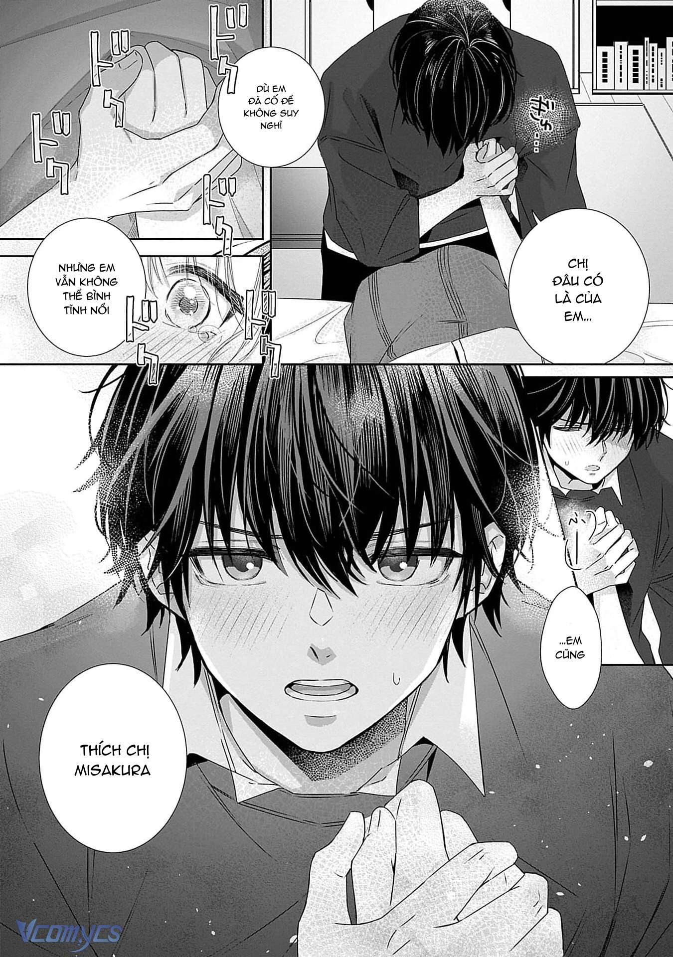 [18+]Bị Em Trai Nhà Bên Dụ Dỗ Rồi!!! Chap 10 - Trang 2